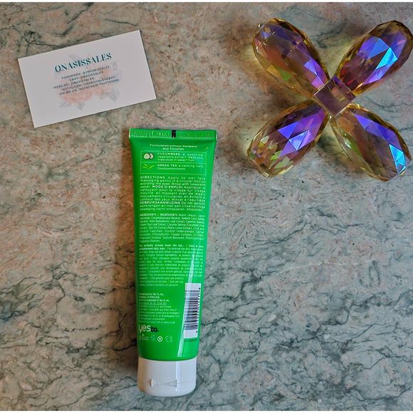 Yes To Cucumbers Daily Gel Cleanser for Sensitive Skin, Tea Tree, 3.38 Fl Oz - Picture 4 of 4